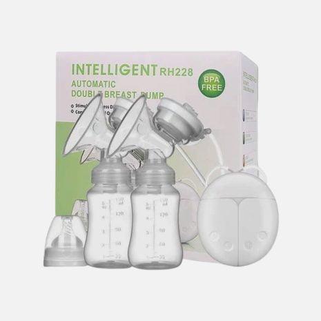 automatic double breast pump
