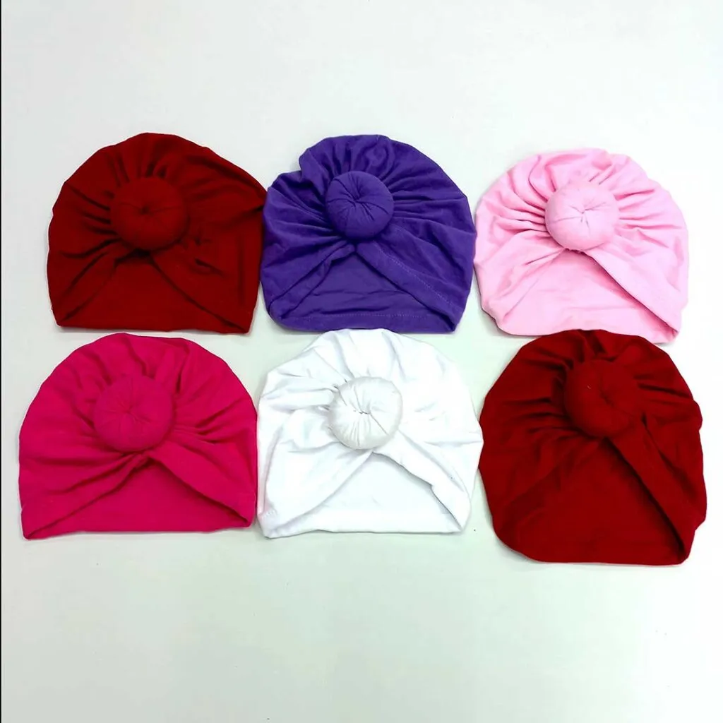 3 Pcs Baby Girl Elastic Headbands