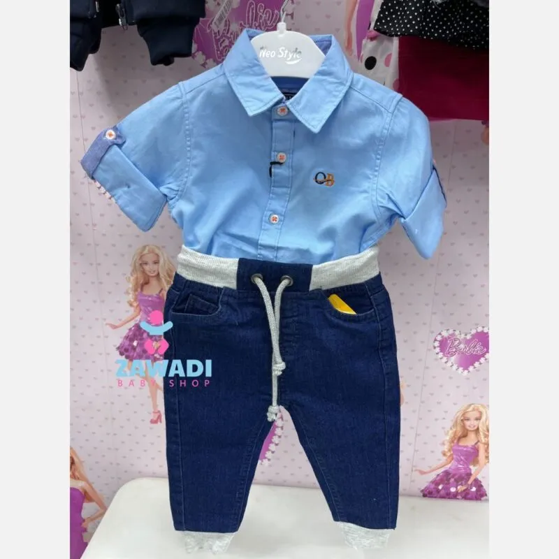 baby boy jeans and shirt