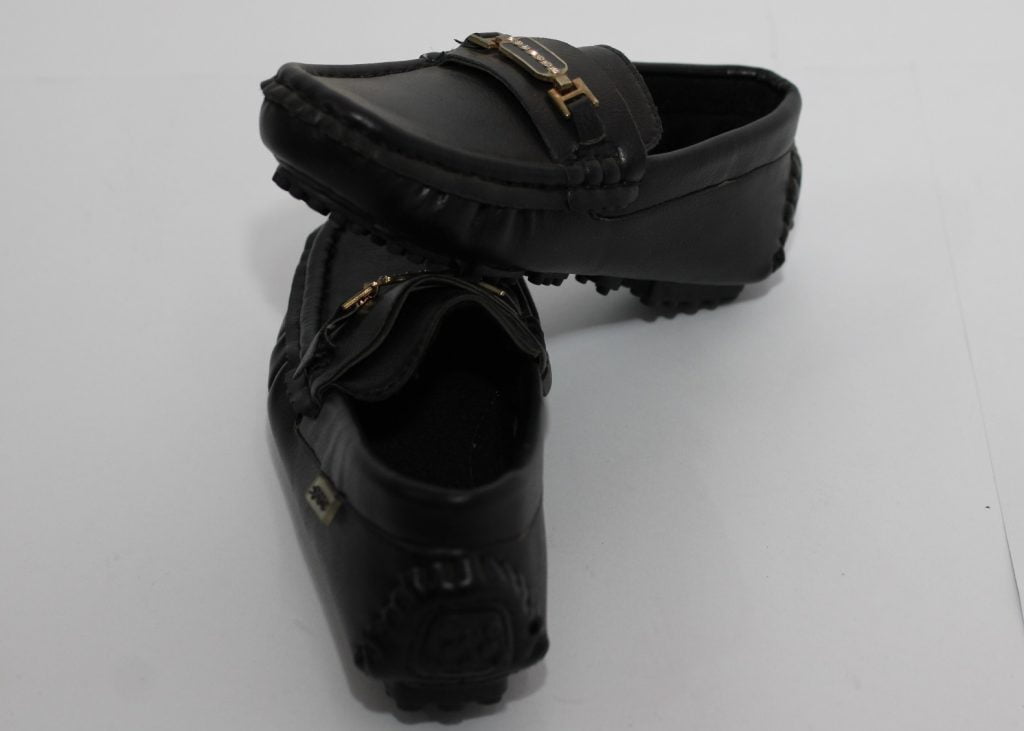 leather loafers