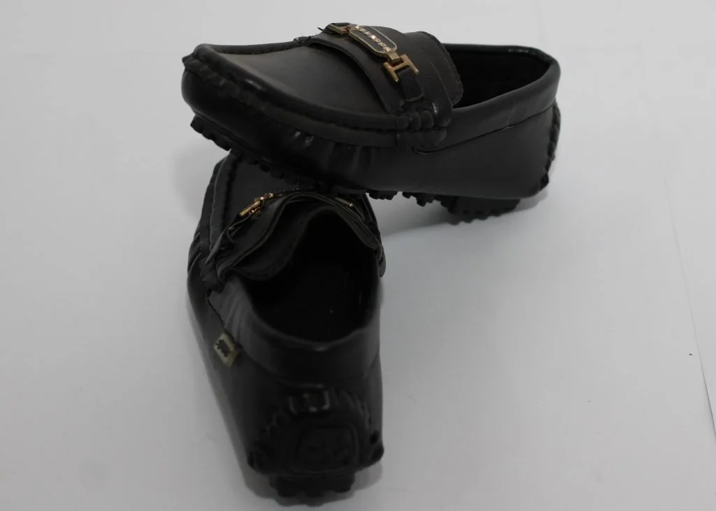 leather loafers