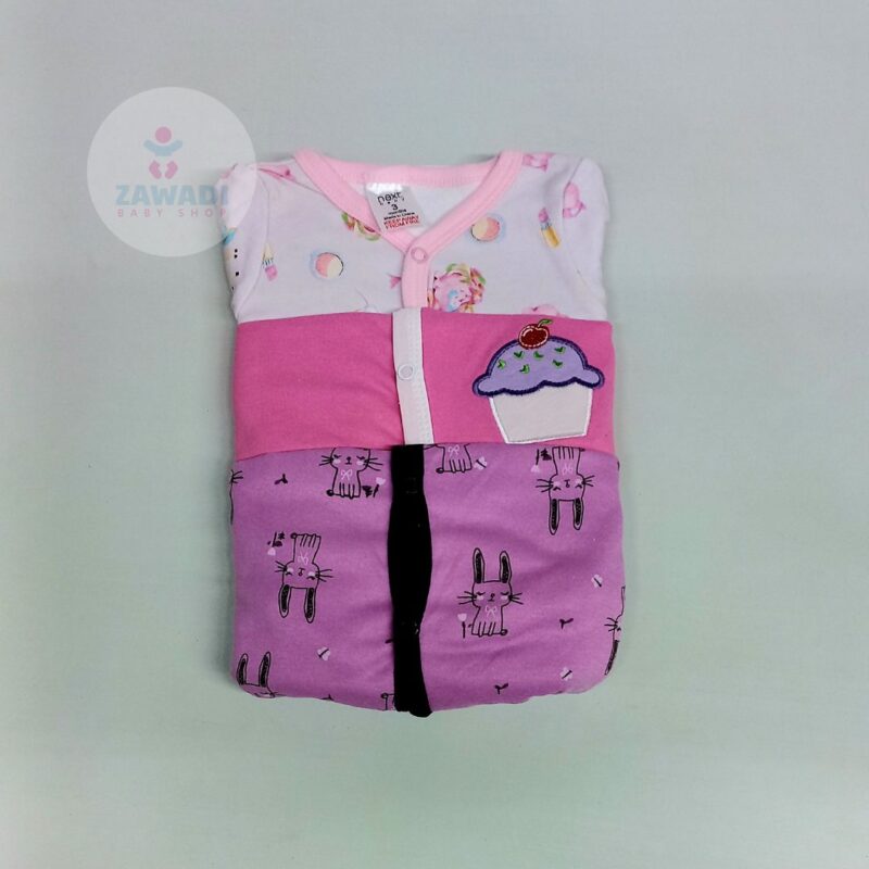 3 Piece Cotton Rompers 6