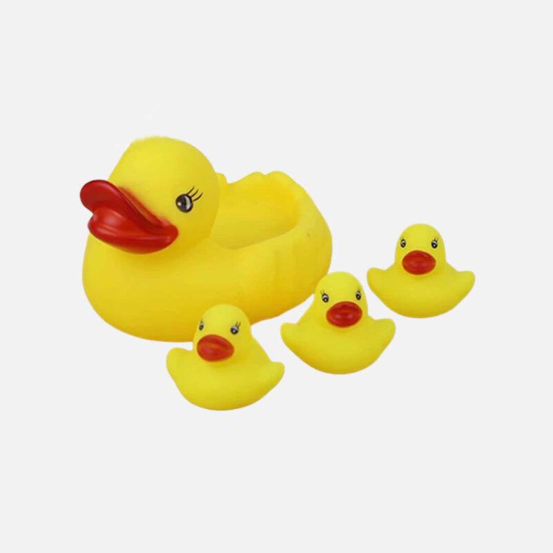 Squeaky Rubber Duck Bath Toys