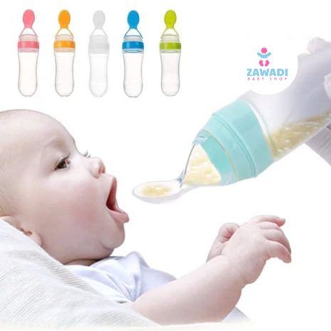 silicone 2 in 1 spoon feeder