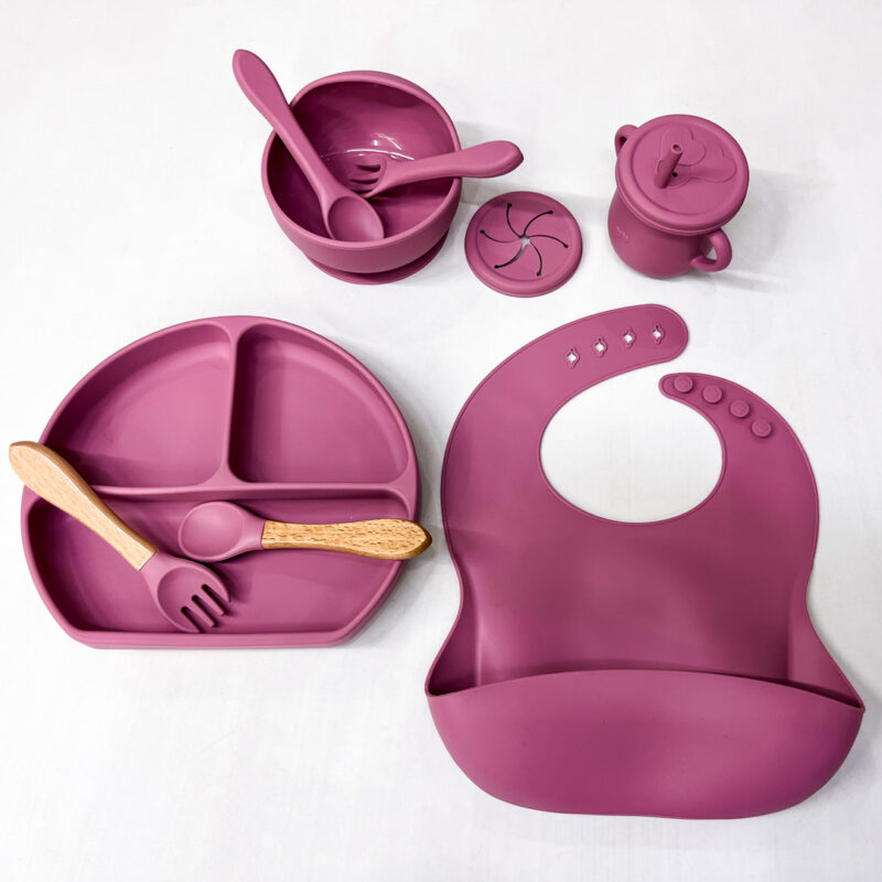 Silicone weaning set