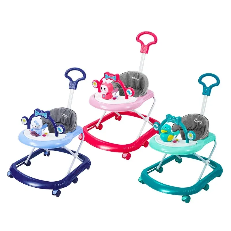 Foldable Baby Walker With Wheels, Music And Toys 5 Foldable Baby Walker With Toys &Amp; Music