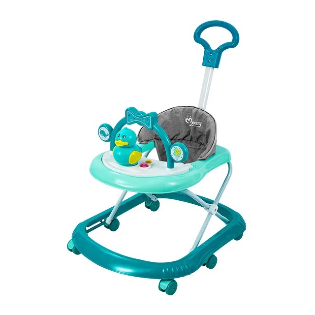 Foldable Baby Walker With Toys &Amp; Music