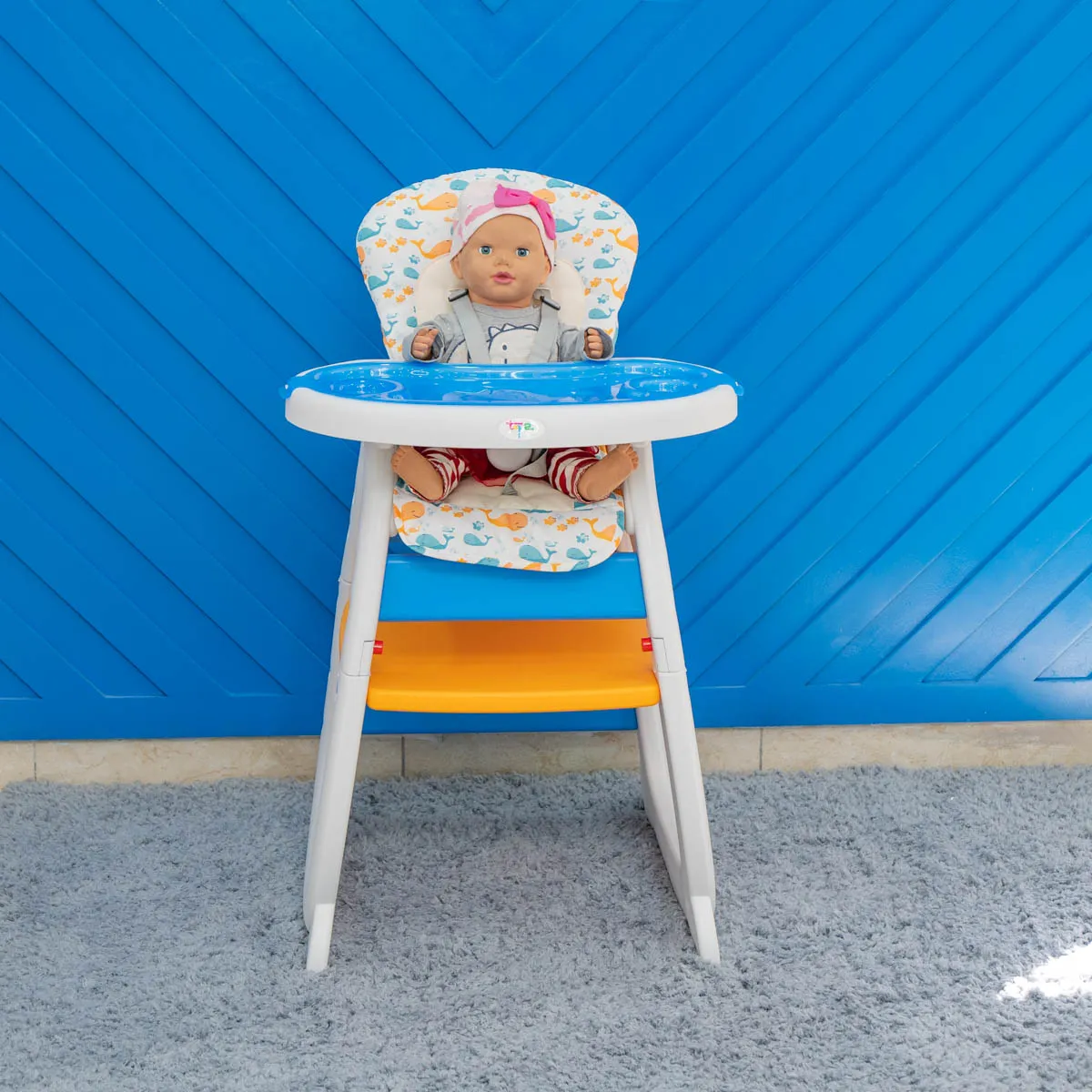 3 In 1 High Feeding Chair 10 3-In-1 Baby High Feeding Chair