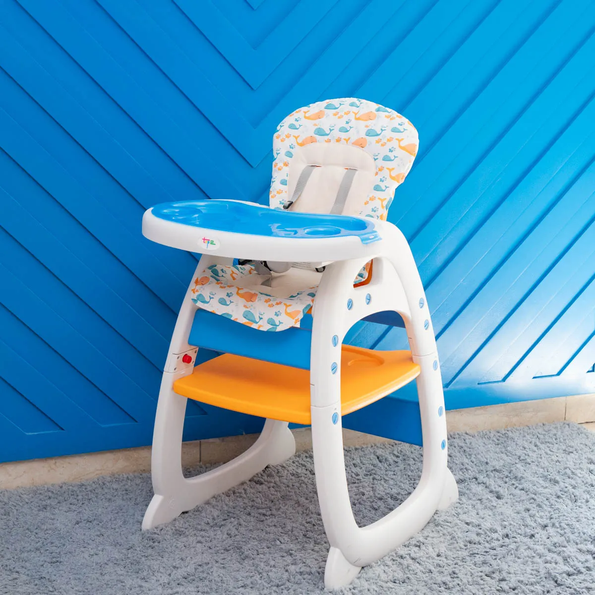 3 In 1 High Feeding Chair 13 3-In-1 Baby High Feeding Chair