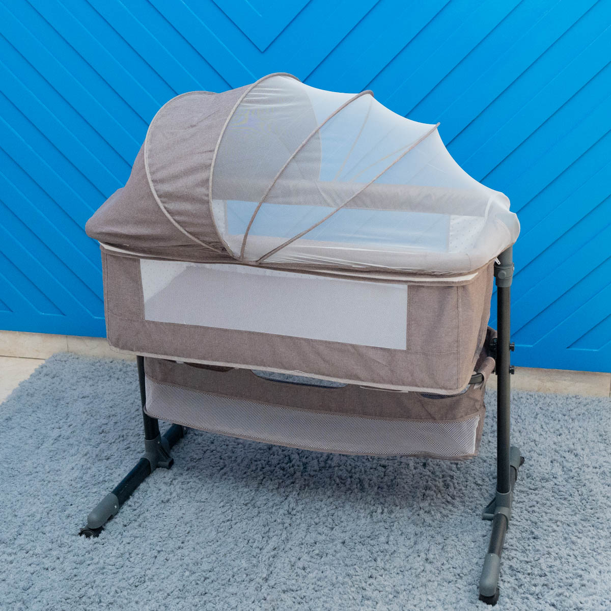 Baby Co-sleeper Foldable Crib - Zawadi Babyshop