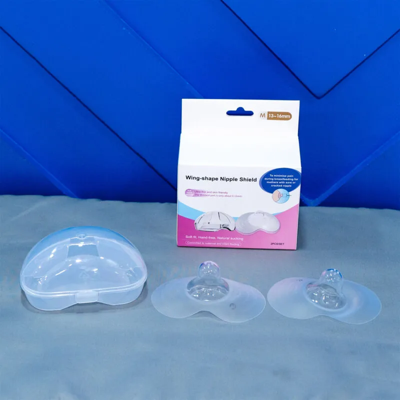 wing-shape nipple shield