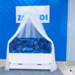 baby cot with mattress cot bumper and mosquito net