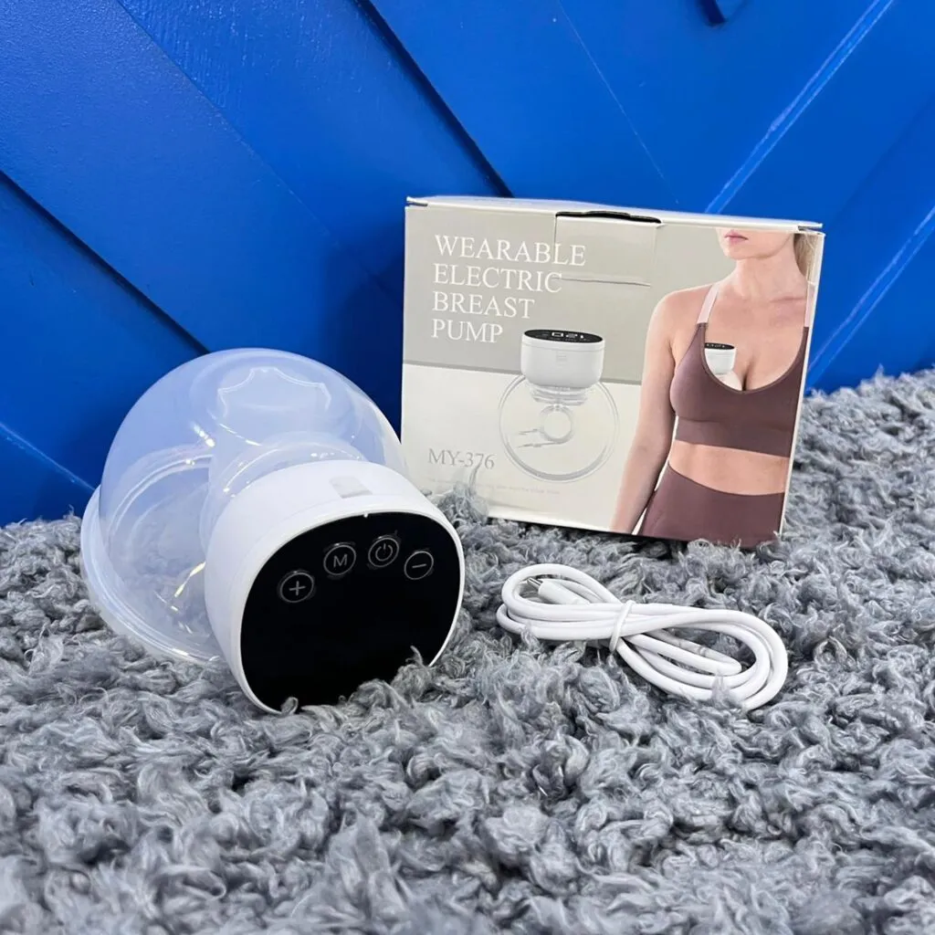 Wearable breast pump