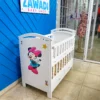 Premium Baby Cot With Mattress 7 Full Nursery Setup Featuring The White Wooden Baby Cot With Mattress At Zawadi Baby Shop.