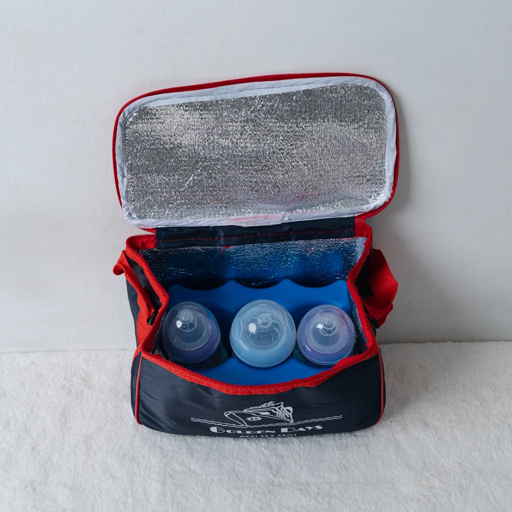 Cooler Bag With Ice Packs 4 Insulated Navy Breast Milk Cooler Bag With Contoured Blue Ice Packs At Zawadi Baby Shop Nairobi.