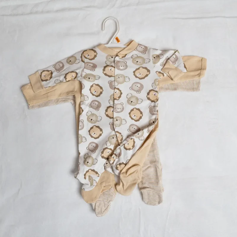 Baby Rompers In Kenya: Types, Fabrics And Sizes (2026) 1 Cotton Rompers 3Pcs Set