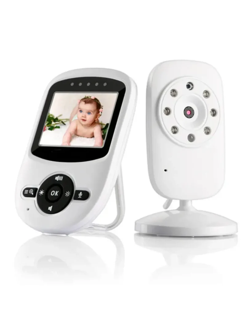 Video baby monitor with night vision: camera and handheld parent unit, at Zawadi Baby Shop Nairobi.
